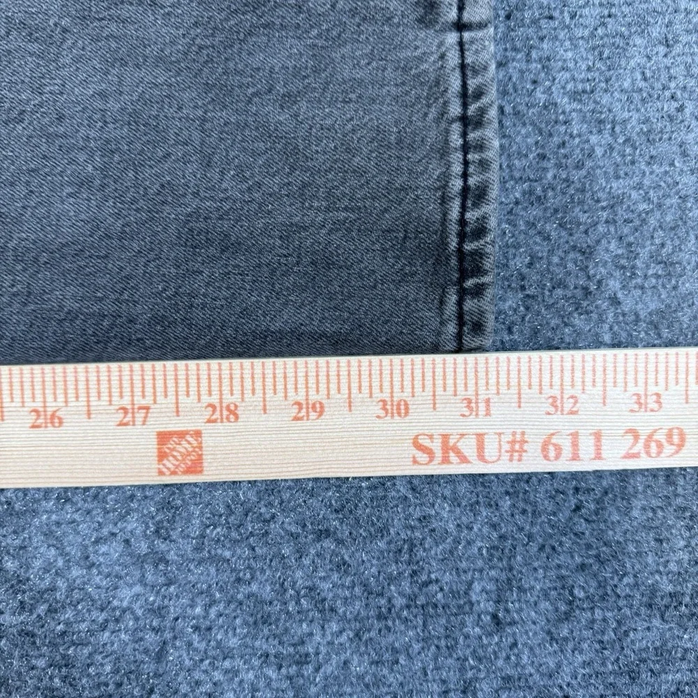 Levi's Jeans Mens 30x32 (Fits 28x31) Gray 502 Regular Taper Premium‎ Stretch